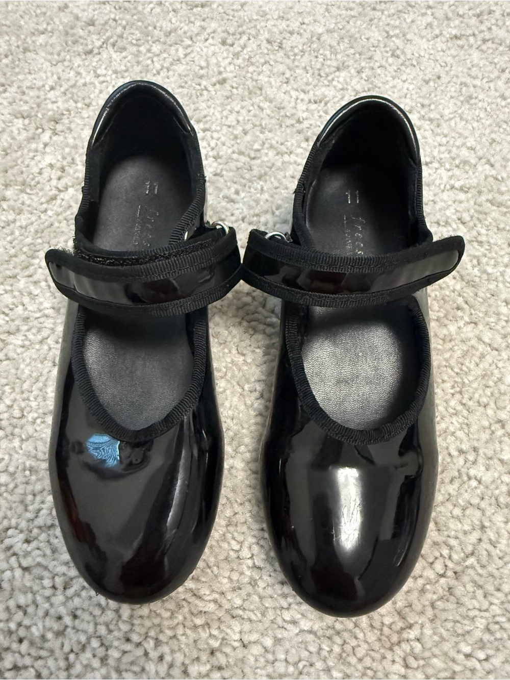 Freestyle Girls' Black Tap Shoes Size 11